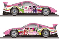 【SUPER GT 第6戦】ももいろクローバーZの“痛車”GTマシンを披露 画像