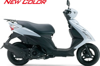 スズキ、アドレスV125Sに新色「ホワイト」を追加設定 画像