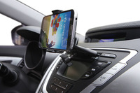 CDスロット差込型の車載ホルダー発売…スマホ・ミニタブレットに対応 画像