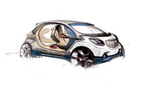 【フランクフルトモーターショー13】スマート、フォー・ジョイを予告…新コンセプトカー 画像
