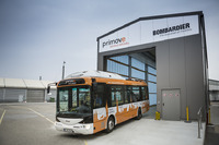 ボンバルディア、電気バス用充電ステーション開設 ドイツ 画像
