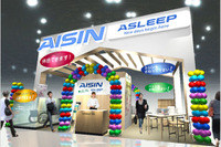 【国際福祉機器展13】アイシン精機、睡眠モニターシステムを参考出品 画像
