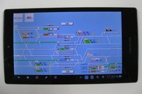 JR西日本もタブレット導入…京阪神地区の運行情報案内を強化 画像