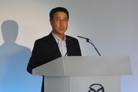 【新聞ウォッチ】マツダ・小飼社長の“メディアミックス”「新型アクセラから海外展開まで」大いに語る 画像