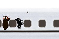 山陽・九州新幹線で「くまモン」などのラッピング車運転…10~11月 画像