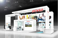 【CEATEC13】デンソー初出展、スマホ用ワイヤレス充電器などを展示 画像