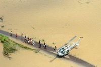 タイ東部プラジンブリで洪水深刻 工業団地は無事 画像