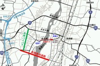 新潟長岡東西道路と左岸バイパス、11月24日開通…28年ぶりの信濃川新橋も 画像