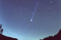 JAL、アイソン彗星を上空から鑑賞できる特別チャーター便を運航 画像