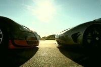 ブガッティ ヴェイロン 対 ケーニグセグ アゲーラ、世界最高峰のスーパーカーが加速対決［動画］ 画像