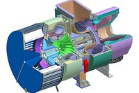 三菱重工舶用機械エンジン、電力を3割低減できる電動アシストMET過給機を開発 画像