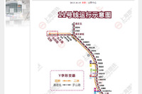 中国初の省をまたぐ地下鉄、上海地下鉄11号線が開業 画像