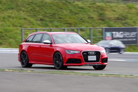 アウディ、RS6 アバントの試乗会を富士スピードウェイで開催 画像