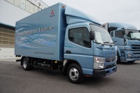三菱ふそう キャンター に低燃費技術を導入…標準車の燃費を10%向上 画像