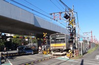 南武線稲田堤~府中本町間、12月23日から全面高架化 画像