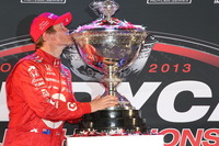 【INDYCAR 第19戦】王座獲得のディクソン、「5年周期の噂が本当になった」 画像