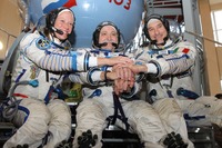 ISS滞在中のナイバーグ宇宙飛行士、母校の後輩とのビデオチャットを実施…10月23日 画像