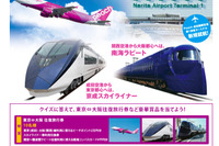 ピーチ・南海・成田空港・京成が関西~成田線就航記念キャンペーン 画像