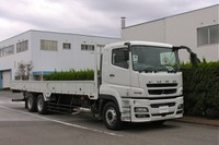 【三菱ふそう スーパーグレート 試乗】排気量12.6リットルの豪快な加速を体験…高根英幸 画像