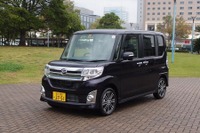 【ダイハツ タントカスタム 試乗】余裕の走りと優れた操縦安定性…松下宏 画像
