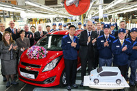 シボレー スパーク、韓国累計生産台数が100万台…4年で達成 画像