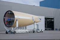 エアバス、A350 XWBテスト用航空機が最終組み立てラインに 画像