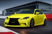 【SEMAショー13】レクサス IS 新型、LFA のパールイエローで全塗装 画像
