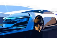 【ロサンゼルスモーターショー13】ホンダ、FCEV コンセプト を予告…2015年市販へ 画像