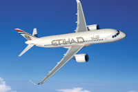 エティハド航空が50機のエアバス A350 XWBと36機のA320neo、1機のA330-200Fを注文 画像