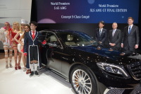 【東京モーターショー13】メルセデスベンツ、S65 AMGロング を世界初公開…最高出力630ps 画像