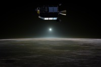NASA月探査機LADEEが予定の月周回軌道で観測を開始 画像