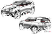 【東京モーターショー13】三菱コンセプト GC-PHEV…赤のラインは元気印の三菱を復活させる想い 画像