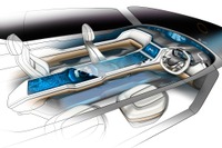 【東京モーターショー13】三菱コンセプト GC-PHEV…HMIから一歩先行くインテリアへ 画像