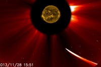 NASA、アイソン彗星が消滅した可能性…太陽に接近した後確認できず 画像