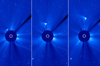 NASA、アイソン彗星「一部が生き残っている可能性」 画像