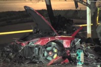 『ワイルド・スピード』のポール・ウォーカー、自動車事故死…現場映像［動画］ 画像