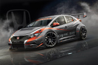 ホンダ、WTCC新型マシンのスケッチを公開 画像