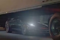 シボレー コルベット 新型、米CMで「ステルス」走行［動画］ 画像