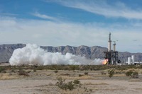 ジェフ・ベゾス氏の宇宙開発企業ブルー・オリジン社 NASA有人輸送計画向けロケットエンジン燃焼テスト映像を公開 画像