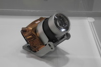 【エコプロダクツ13】東芝、「モナ・リザ」を照らす特注のLEDを展示 画像