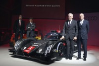 アウディのルマンレーサー、2014年型 R18 e-トロン・クワトロ 初公開…レーザーライト採用 画像