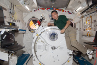 ロボット宇宙飛行士、ISSで若田光一氏との対話実験に成功 画像