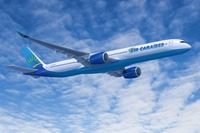 エアバス、エア・カライブから最高6機のA350XWBの注文を受ける 画像