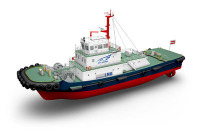 日本郵船、日本初、LNGを燃料とするタグボートの建造を決定…CO2排出量を3割削減 画像