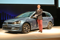 【VW ゴルフ ヴァリアント 発表】庄司社長「4つめのボリュームモデルにしたい」 画像