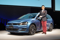 【VW ゴルフ ヴァリアント 新型発表】VWジャパン庄司社長「2014年は新型ヴァリアントで攻勢」 画像