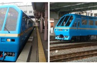 JR東日本、ジョイフルトレイン「Kenji」リニューアル…緑から青に 画像