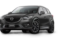 【東京オートサロン14】マツダ、CX-5 をカスタマイズ…迫力のマットブラック塗装 画像