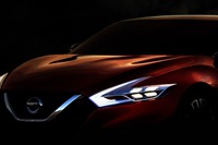 【デトロイトモーターショー14】日産、スポーツセダン コンセプト を予告…表情見えた 画像
