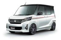 【東京オートサロン14】三菱自動車、eKスペース カスタムモデルなどを出品 画像